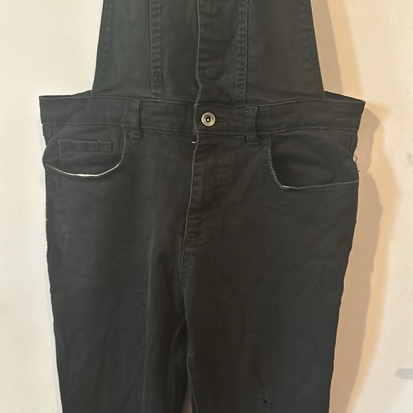 Black Overalls / Jumpsuit - Picture 3 of 7